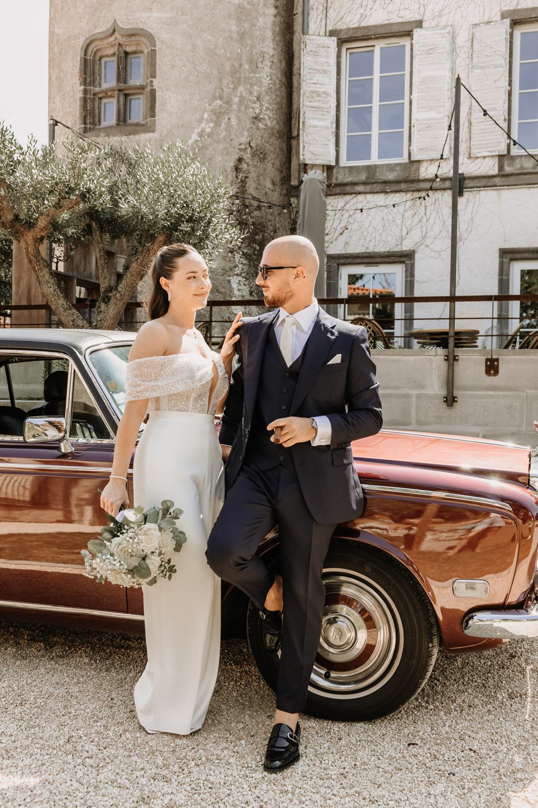 Mariage de Florine & Julien - Officié par Love and Pep's wedding planner et officiante de cérémonie à Clermont-Ferrand en Auvergne
